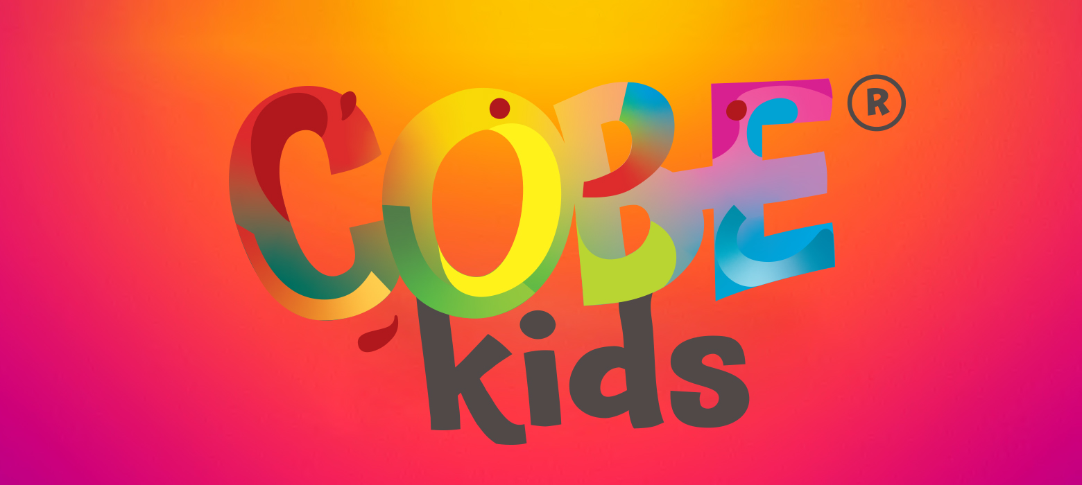 Cobe Kids grafický dizajn loga