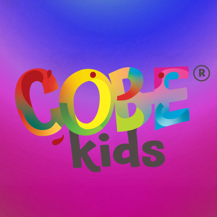 Cobe Kids grafický dizajn loga