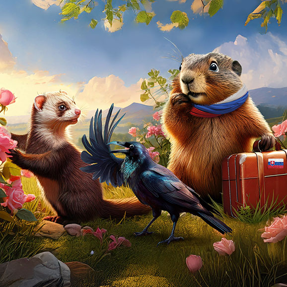 Dizajn detskej knižnej publikácie, Svišťove dobrodružstvá