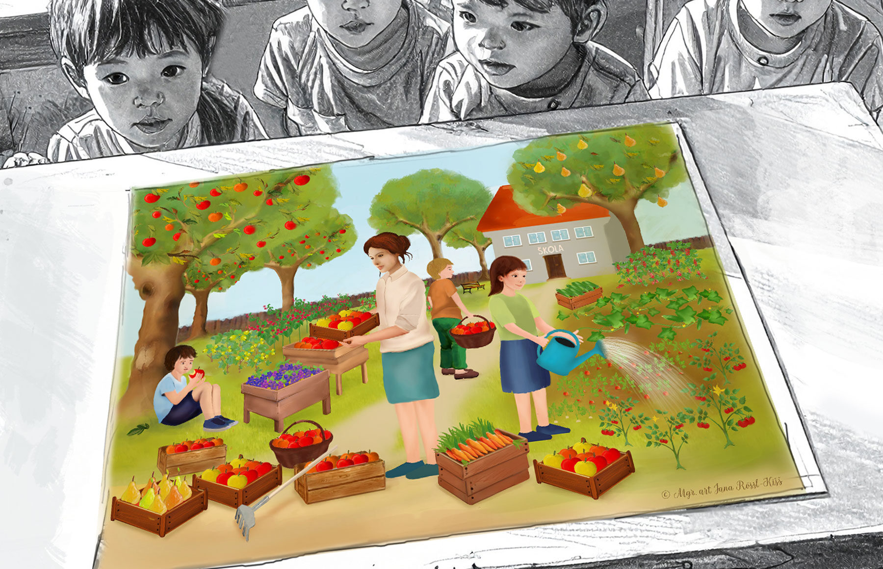 Ilustrácie jazykového programu