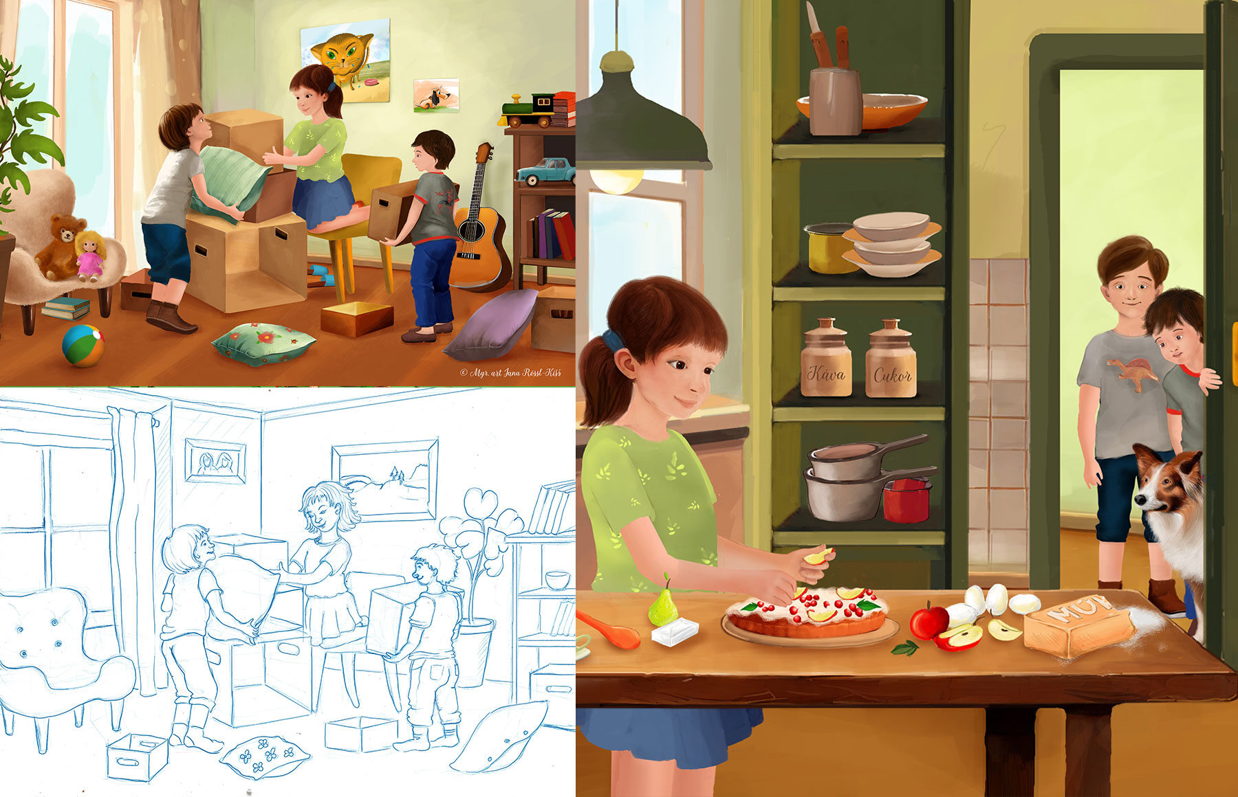 Ilustrácie jazykového programu