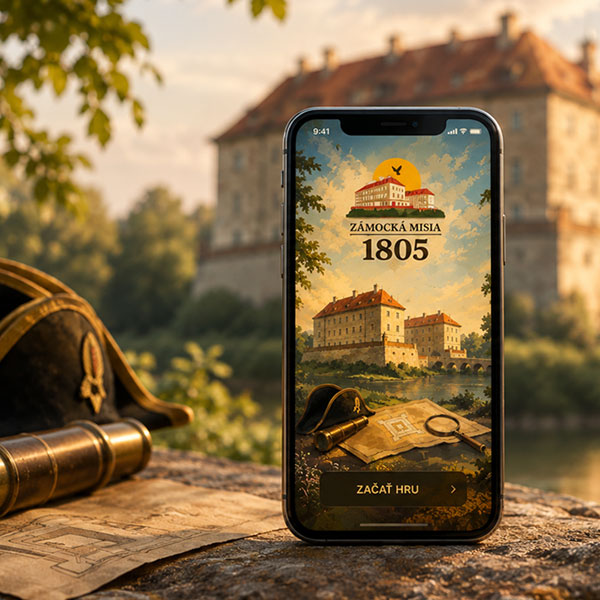 Cesta k mieru, zámocká misia, Vizuálna identita a grafický dizajn mobilnej hry a outdoor nosičov